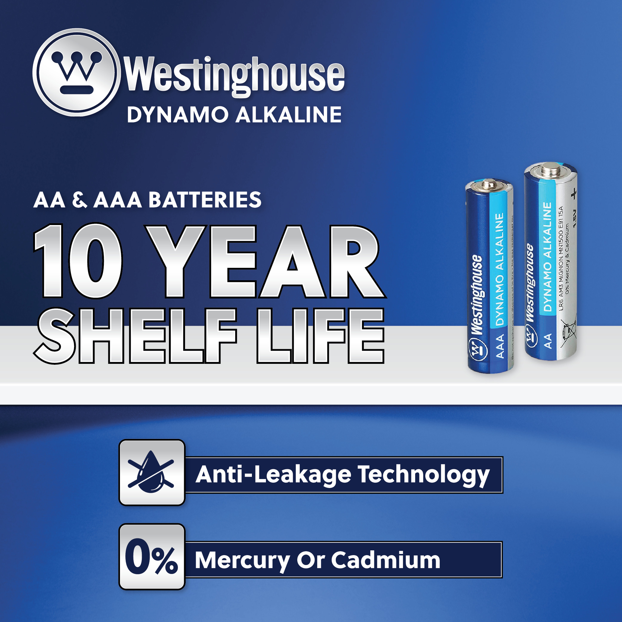 Westinghouse AAA Dynamo Alkaline