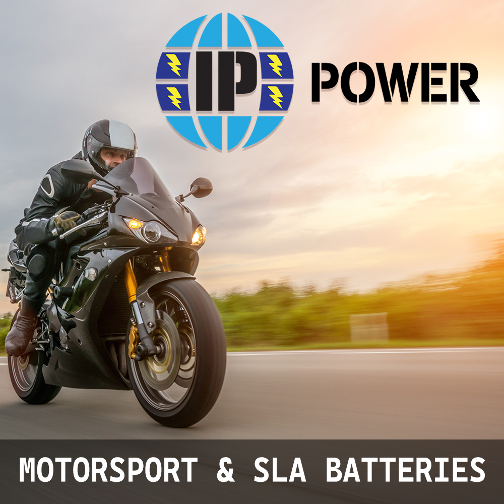 IP Power IPX14-BS AGM Motorsport Battery ( Locally Activated)