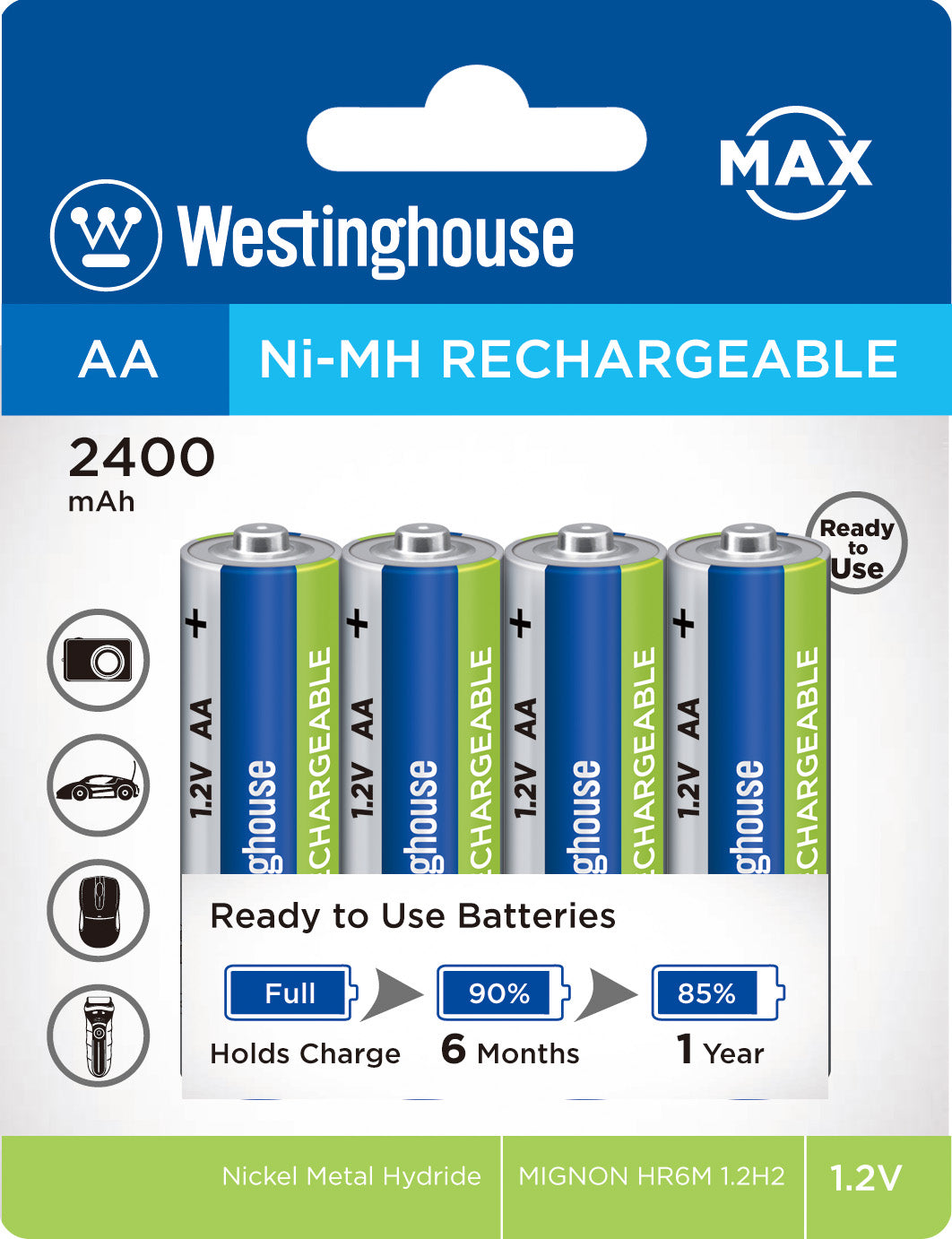 Westinghouse, 20V Lithium-ion Battery