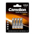 Camelion Rechargeable AAA Ni-Mh 1000mAh 4pk Blister