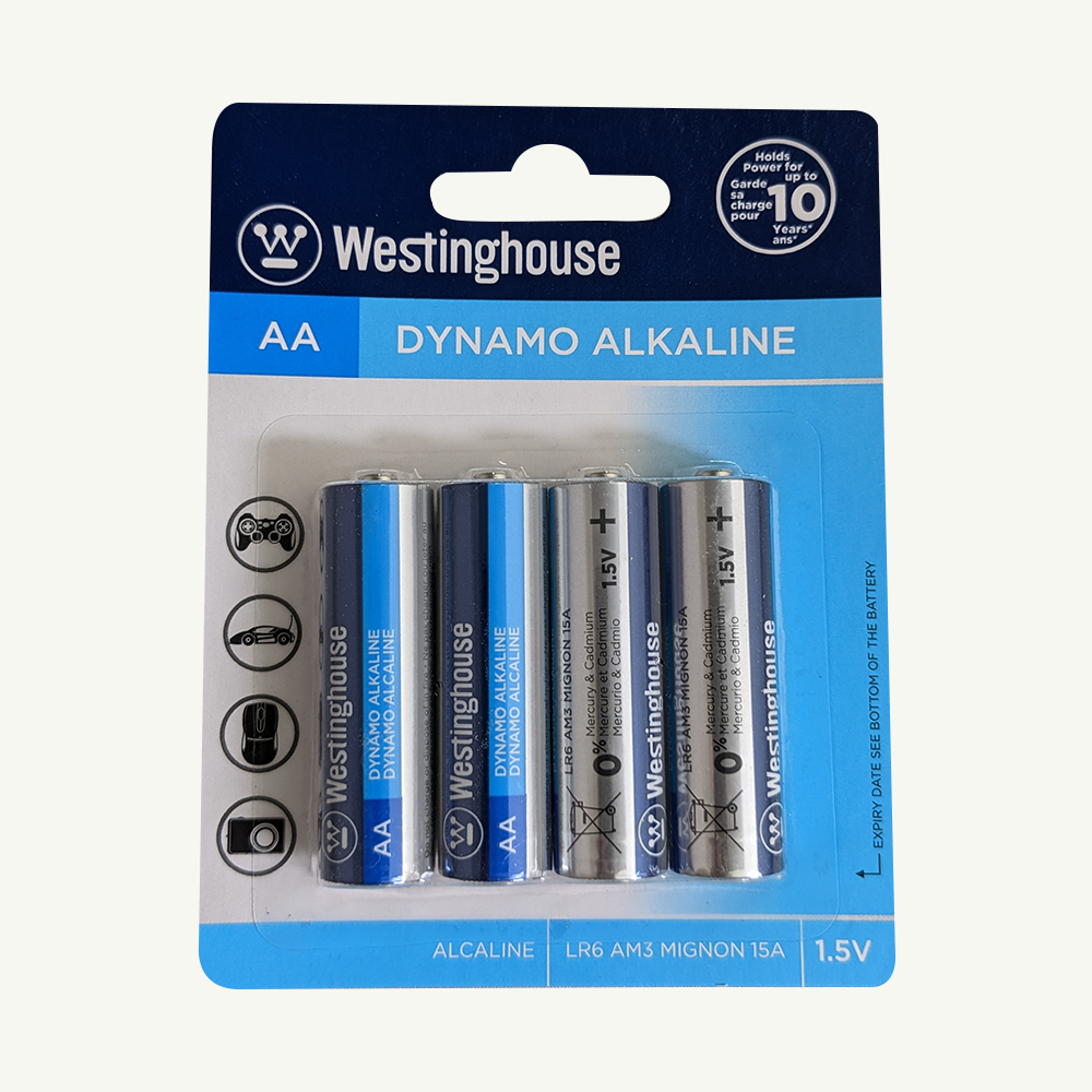 Westinghouse AA Dynamo Alkaline