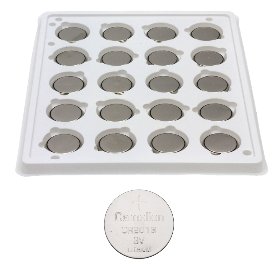Camelion CR2016 3V Lithium Primary Coin Cell Battery (Three Packaging Options) - Non Rechargeable
