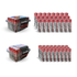 Camelion AAA Plus Alkaline Plastic Tub + AA Plastic Tub (48 Count AAA 24pk + AA 24pk)