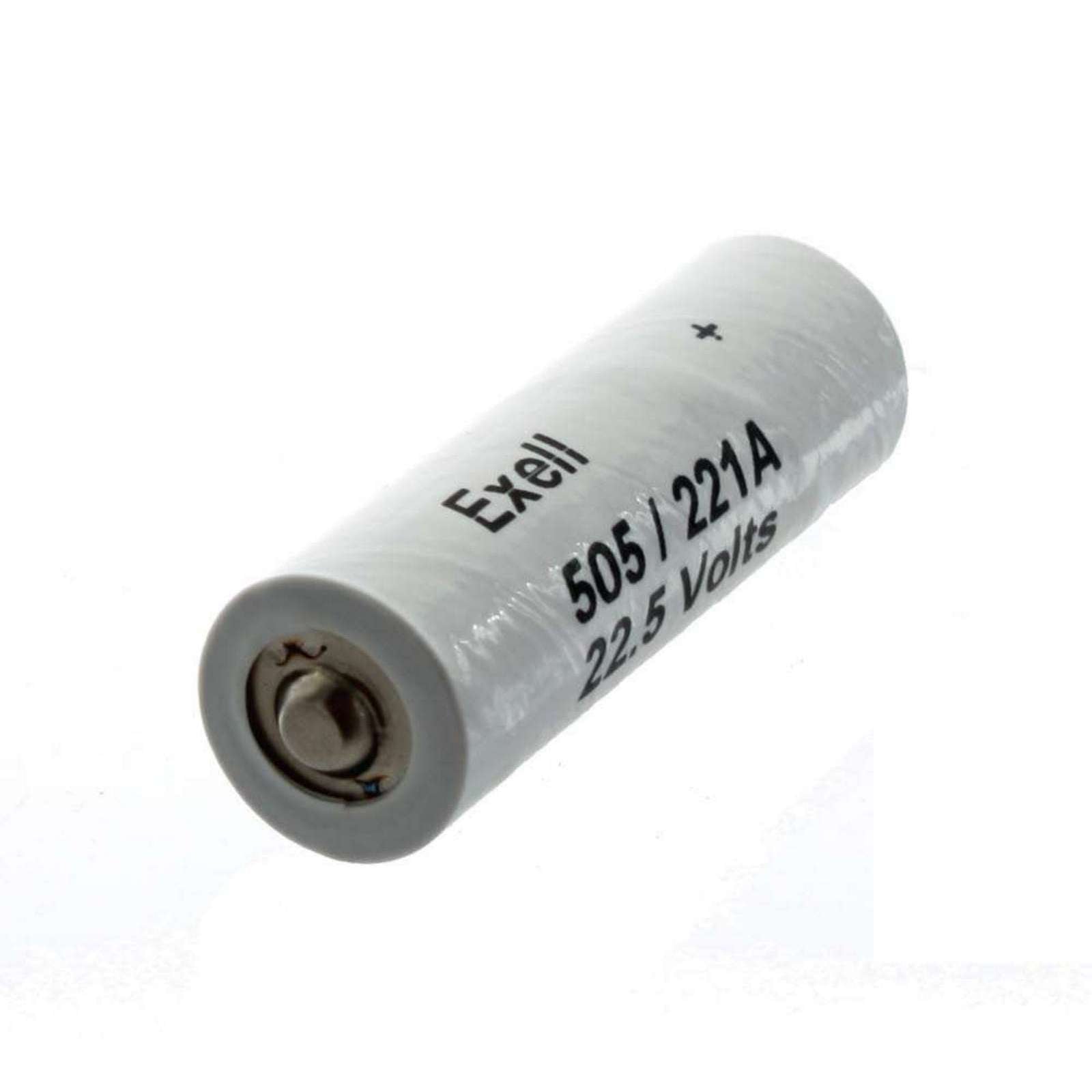 Exell Alkaline Battery A221/505A Compatible with NEDA 221 Eveready 505