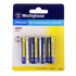 Westinghouse IFR14430 Lithium Iron Phosphate Rechargeable Battery 400mAh Blister Pack of 4