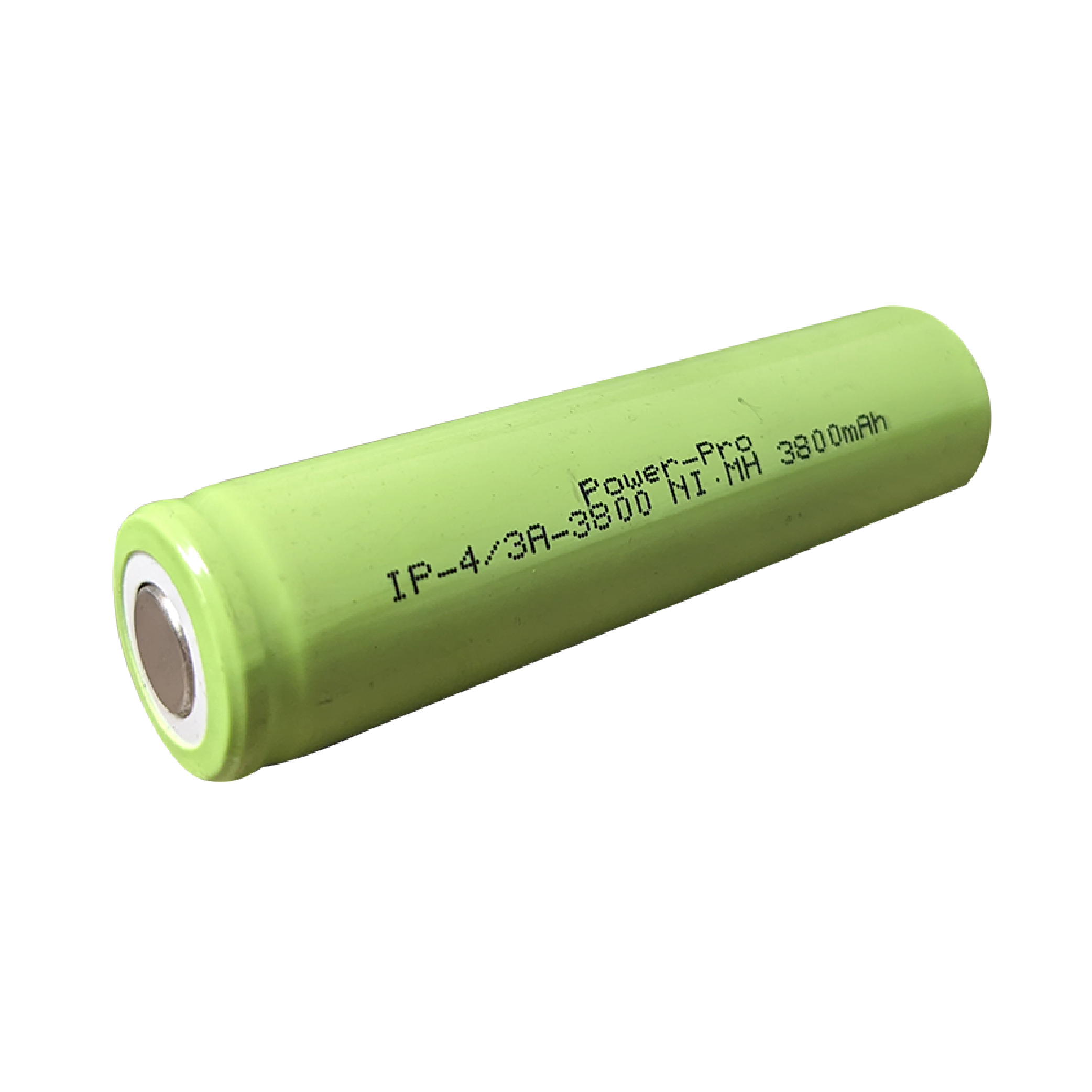 IP Power 4/3 A Ni-MH 3800mAh Rechargeable Flat Top
