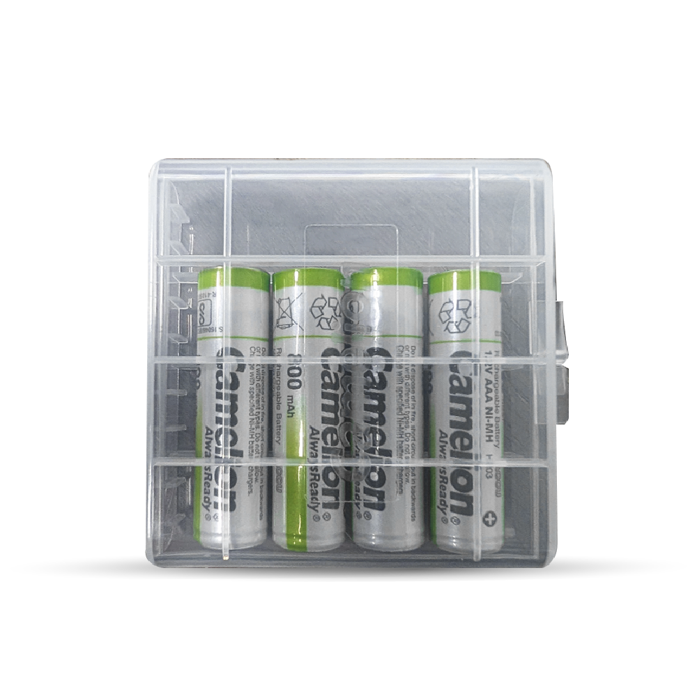 Camelion AAA Ni-Mh Always Ready 1.2V 800mAh Rechargeable Batteries Pack Of 4