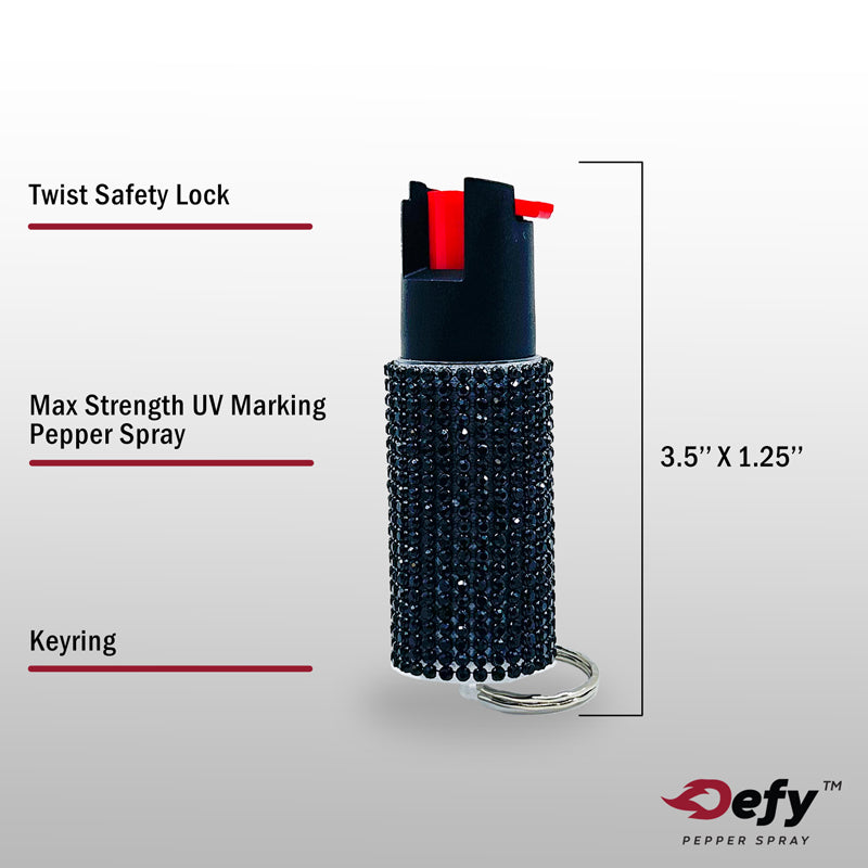 Defy Bling Pepper Spray Retail Blister