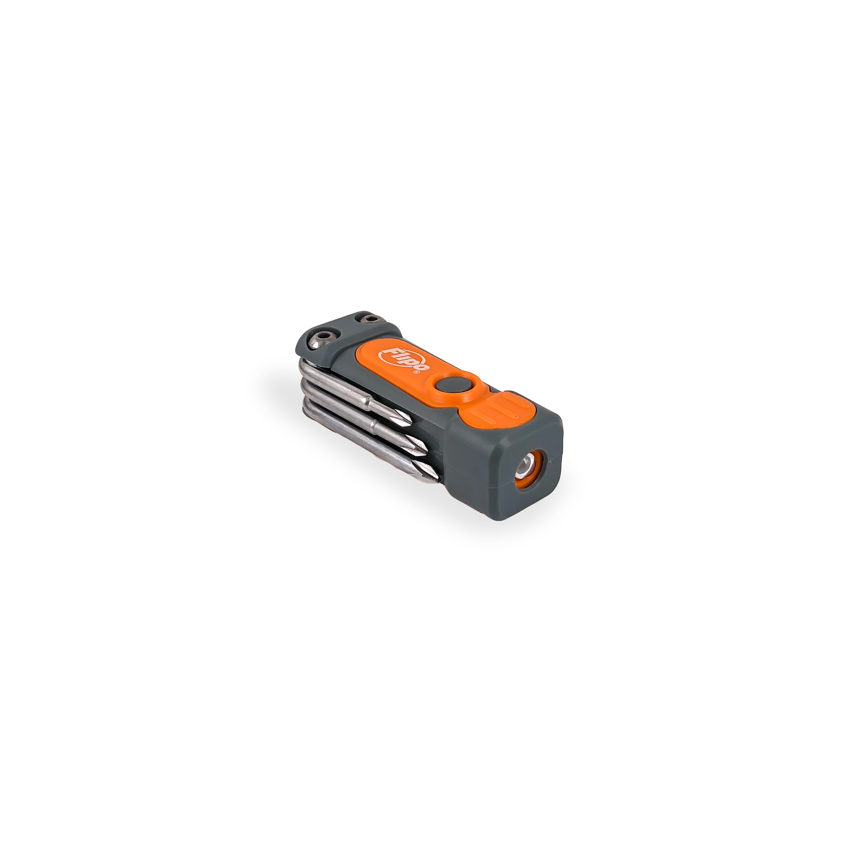 8-in-1 Pocket Tool Box With LED Flashlight and Task Light