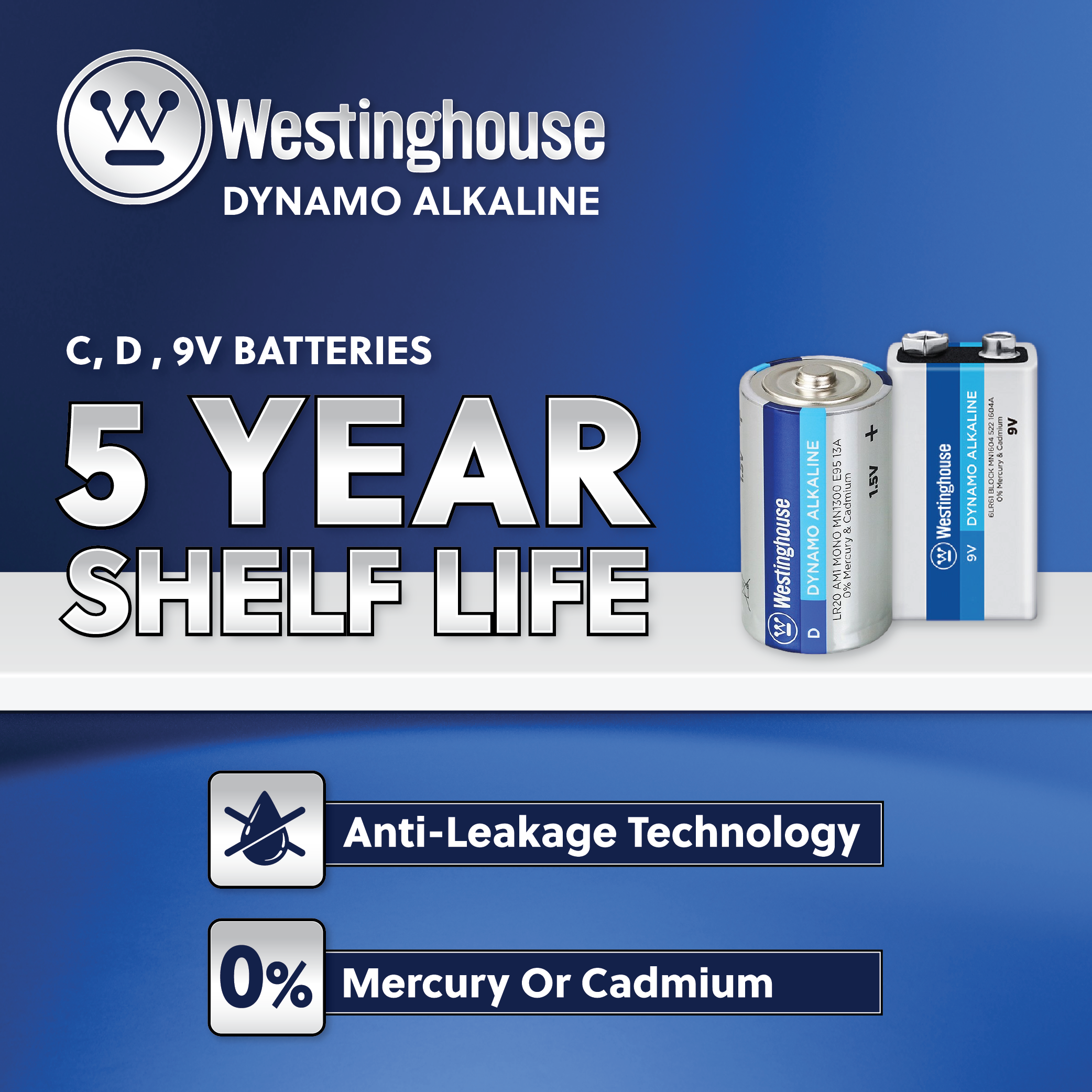 Westinghouse C Dynamo Alkaline