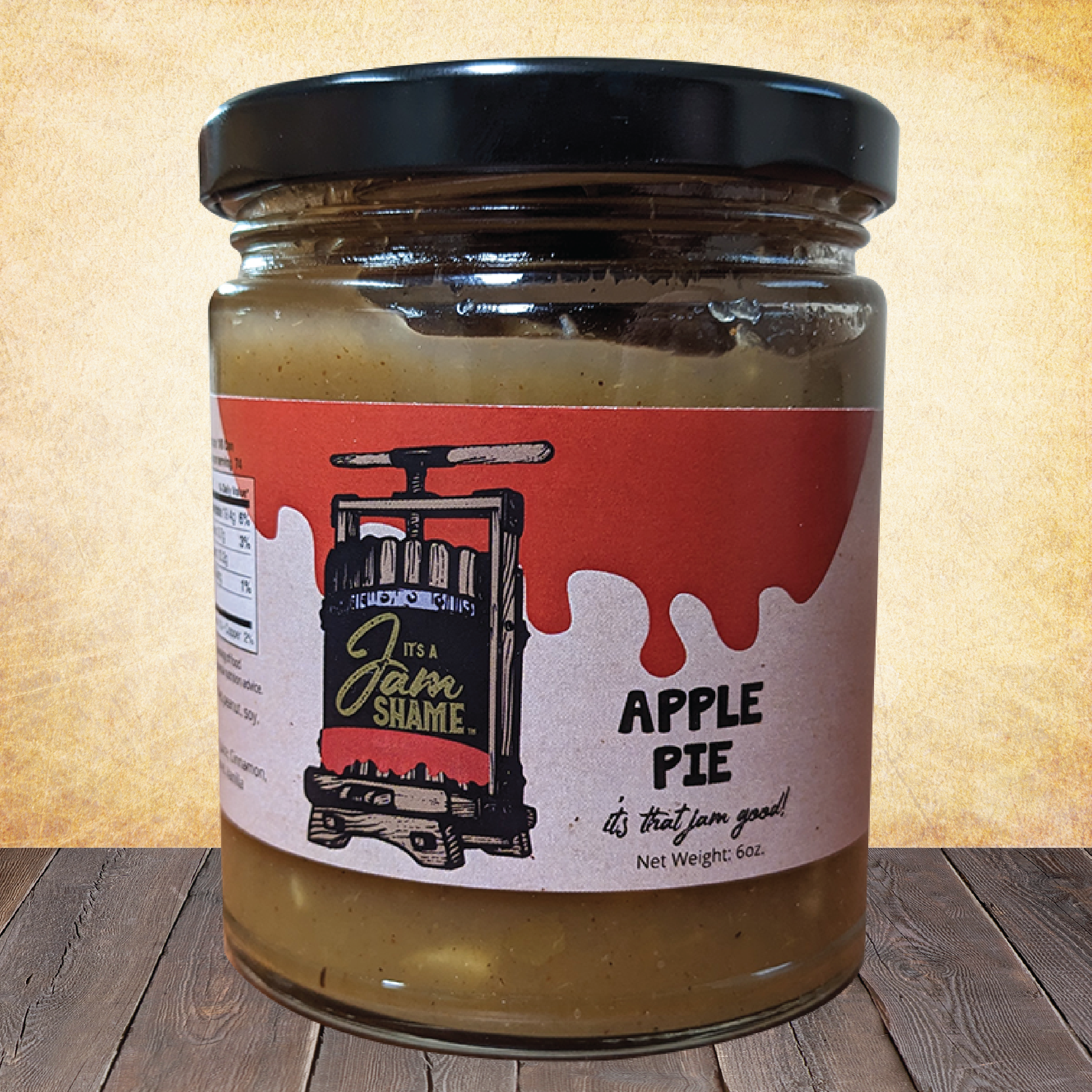 Apple Pie Jam, 6oz