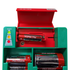 Battery Organizer With 22 Alkaline Batteries & Battery Tester