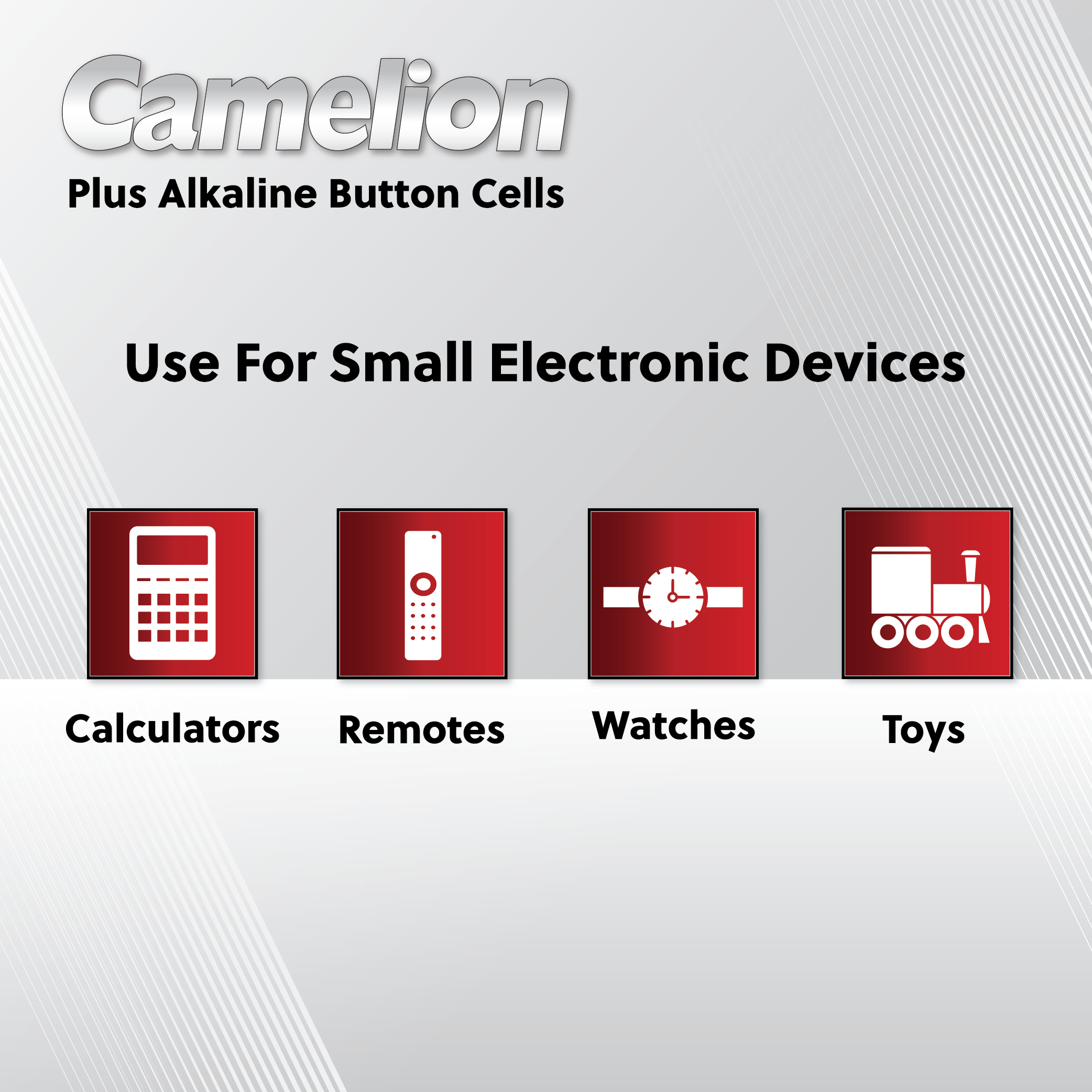 Camelion AG12 / 385 / LR43 1.5V Button Cell Battery (Two Packaging Options)