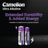 Camelion AAA Ultra Alkaline Blister Pack of 4