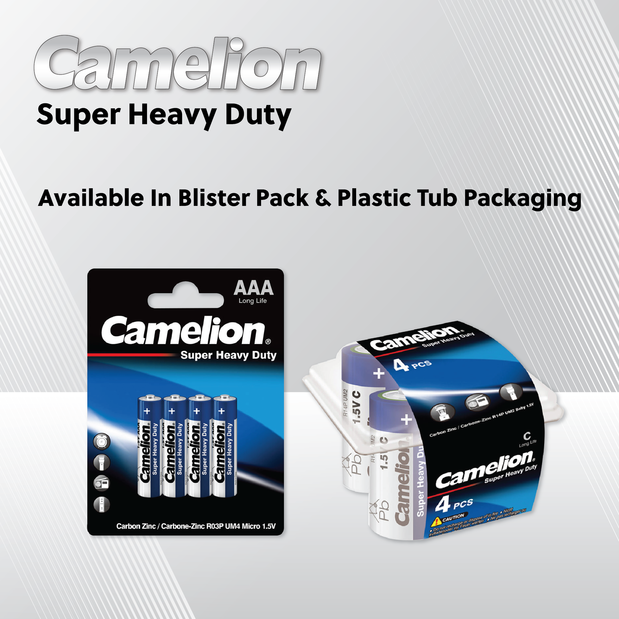 Camelion D Super Heavy Duty