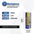 Westinghouse Lithium Iron Phosphate IFR18500 3.2v 1000mah Solar Rechargeable Cardboad Box of 8