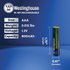 Westinghouse Always Ready AAA Ni-Mh 800mah Rechargeable Battery 4pk