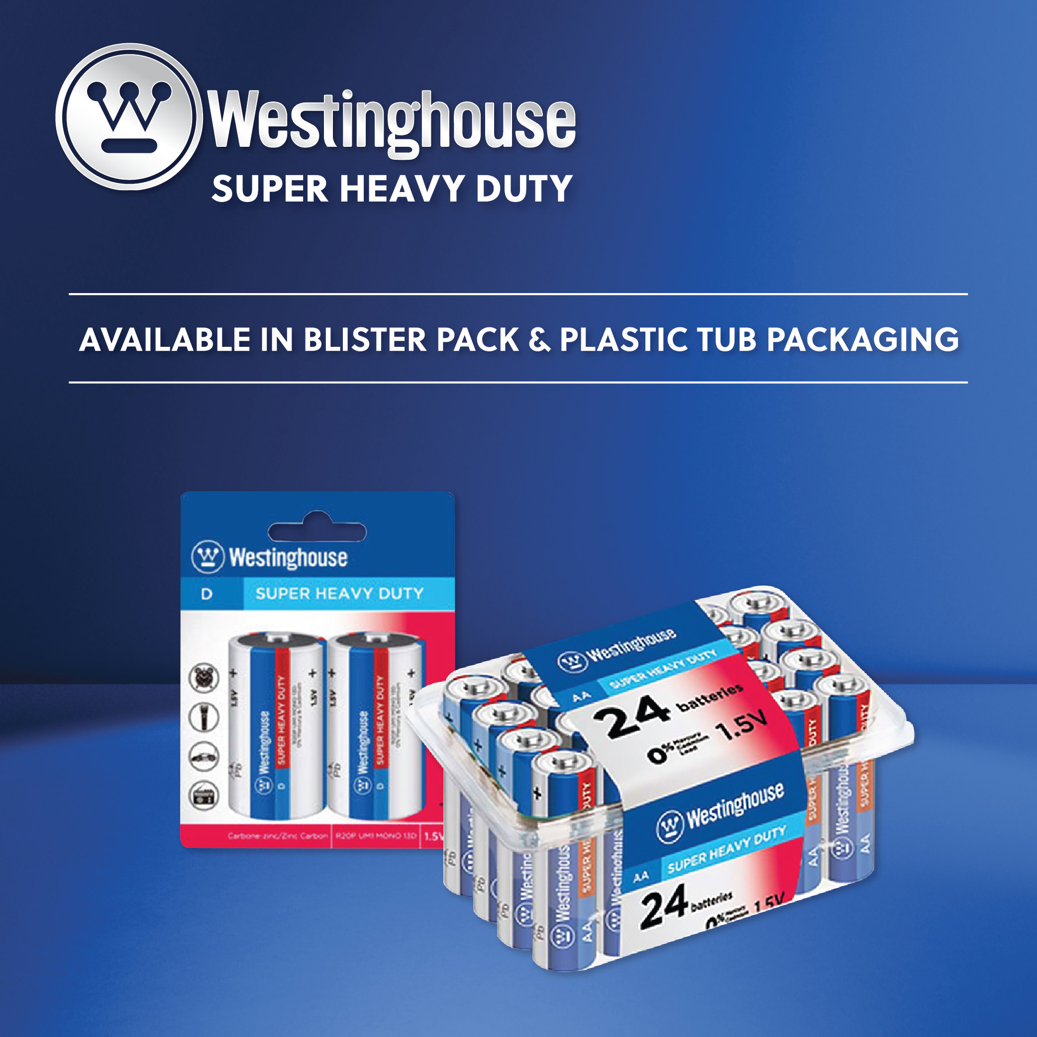 Westinghouse AA Super Heavy Duty