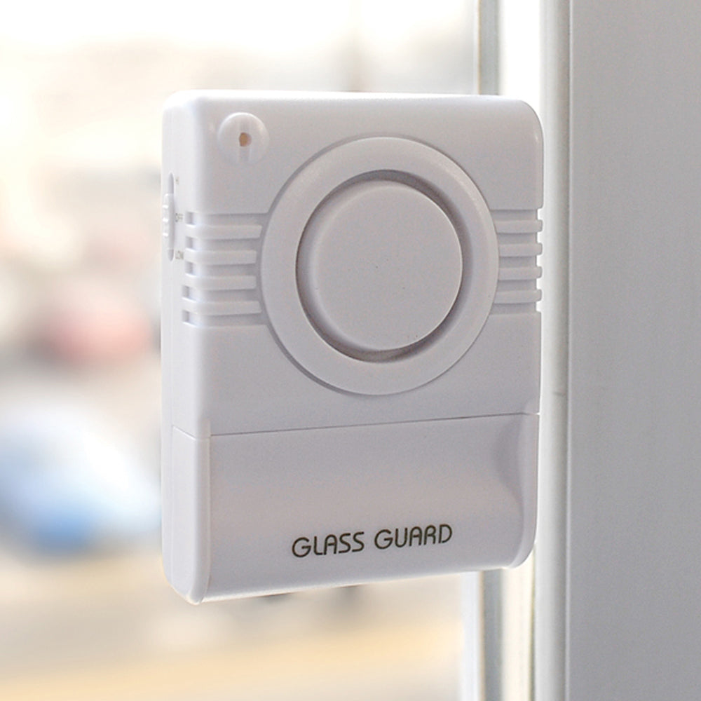 window alarm, door alarm, glass alarm, safety, home safety, security, intruder alert
