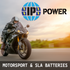 IP Power IPX7L-BS AGM Motorsport Battery ( Locally Activated)