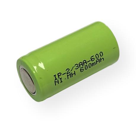 Power Pro 2/3AA 600mAh Flat Top Battery