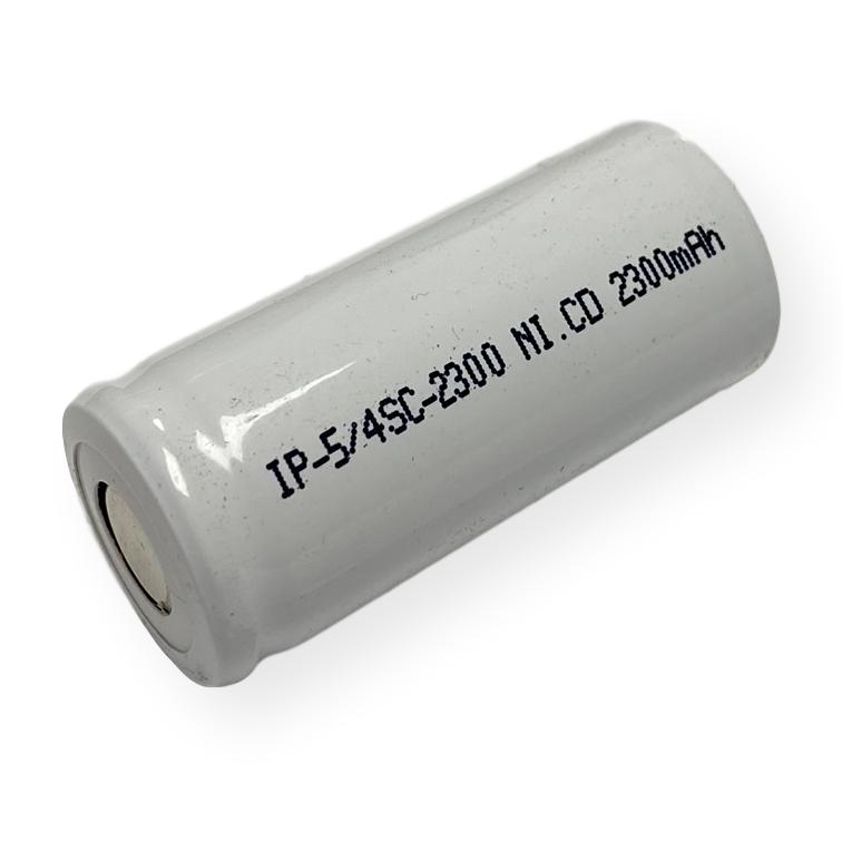 Power Pro 5/4 Sub C 2300mAh Ni-Cd Flat Top