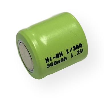 Power Pro 1/3AA 300mAh Ni-Mh Flat Top Battery