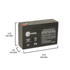 IP POWER  IP6120-F1, 6 Volt 12Amp F1 Terminal, Sealed Lead Acid Rechargeable Battery