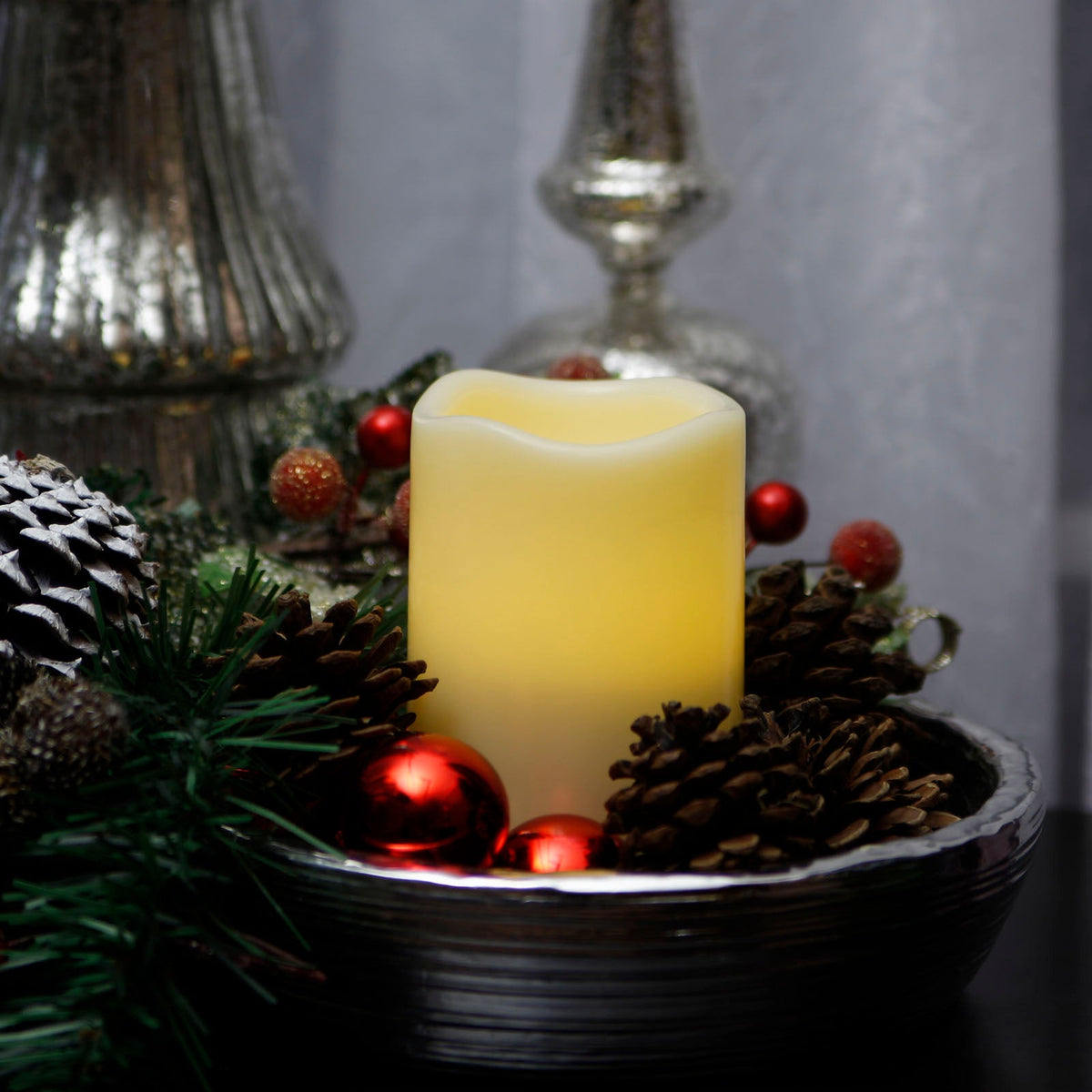 Indoor Flameless Candles Bingading