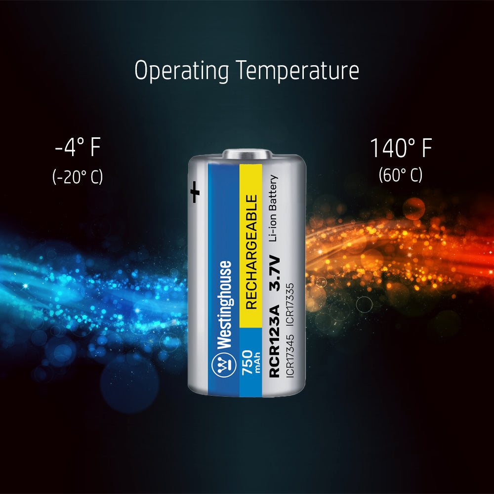 Westinghouse RCR123A Rechargeable Lithium Ion