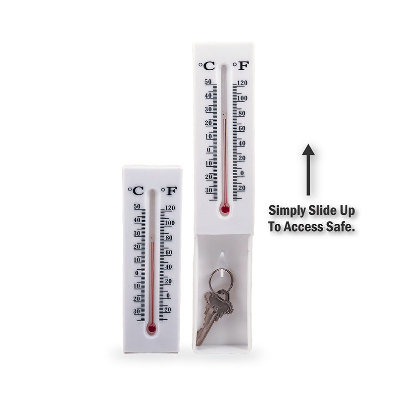 wholesale, secret safe, diversion safe, diversion thermometer, indoor, outdoor, hide a key, key hider