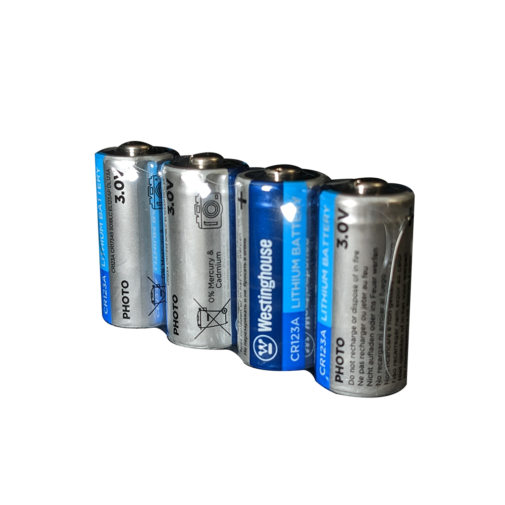 Westinghouse CR123A 3V Lithium Photo Battery