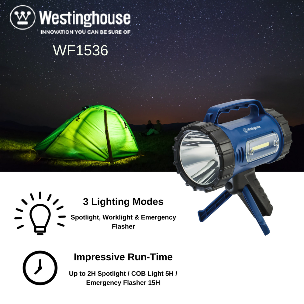 wholesale, wholesale flashlights, wholesale work lights, search light, area light, mobile power bank, camping light, hiking light, travel light, westinghouse