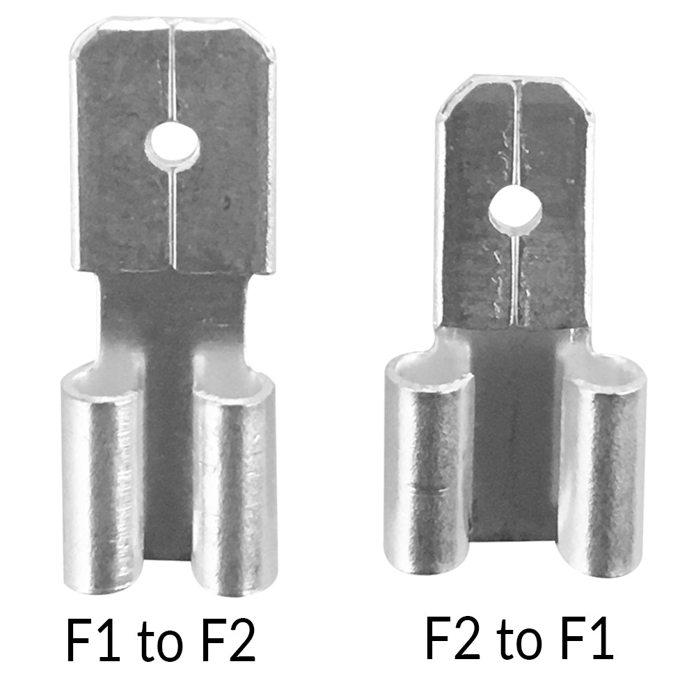 wholesale, wholesale terminal adapters, F1 terminal adapters, F2 terminal adapters, Sealed lead acid, sla adapters