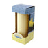 Flameless 3 x 8 Melted Top Wax Pillar Candle