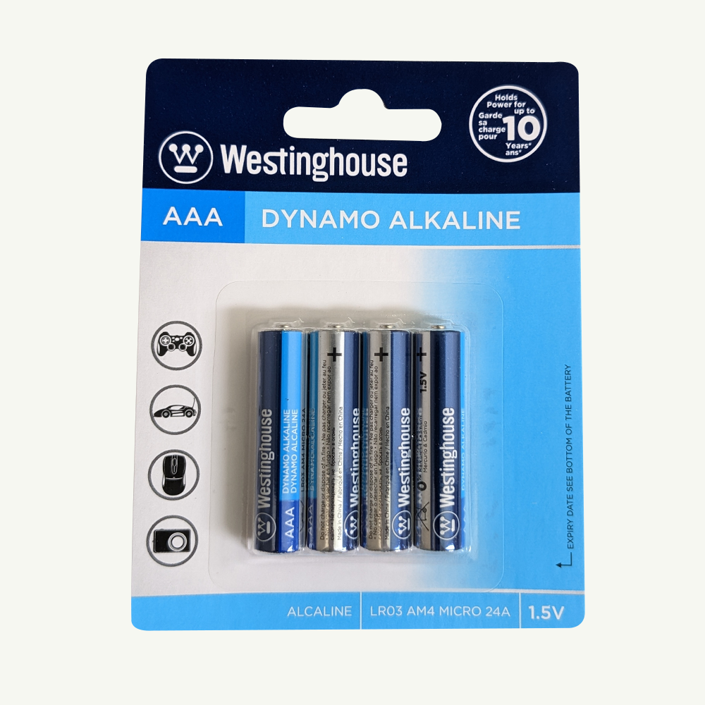 Westinghouse AAA Dynamo Alkaline