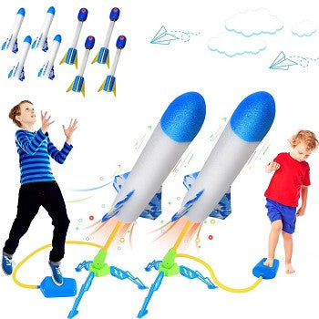 Flying Toy Rocket Kit 4-Pack