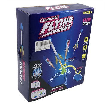 Flying Toy Rocket Kit 4-Pack