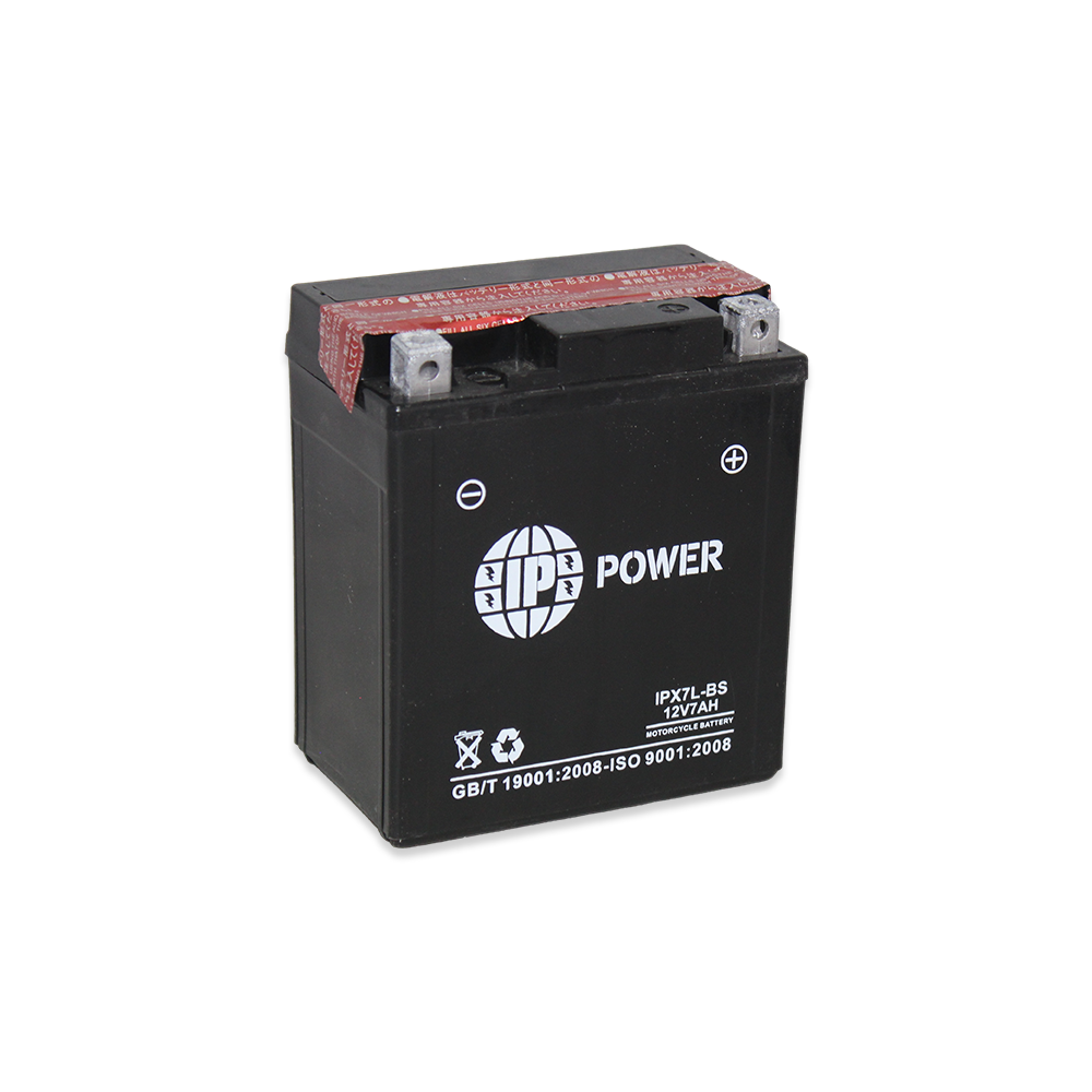 IP Power IPX7L-BS AGM Motorsport Battery ( Locally Activated)